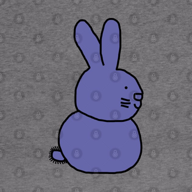 Very Peri Periwinkle Blue Bunny Rabbit Color of the Year 2022 by ellenhenryart